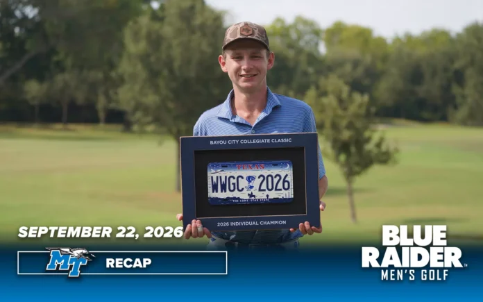 Photo Credit MTSU Athletic Communications