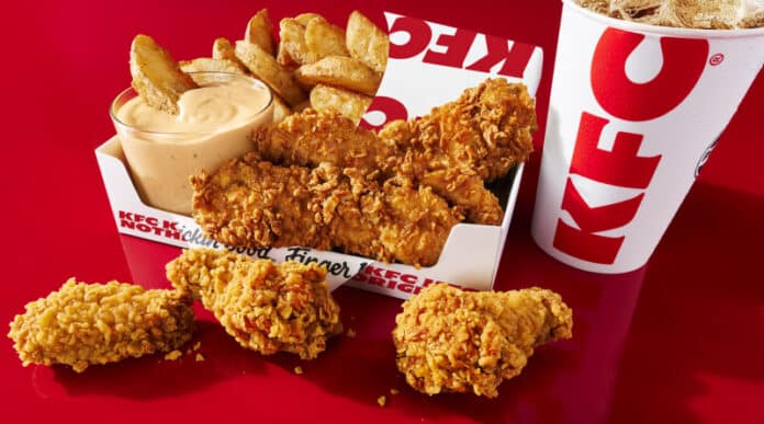 KFC Hot Ranch Big Box: Wings + Tenders