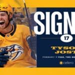 Predators Sign Tyson Jost to One-Year, Two-Way Contract Predators Sign Tyson Jost to One-Year, Two-Way Contract