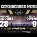 Vanderbilt Opens 2026 Season With 28-9 Win Over Austin Peay VANDY vs Austin peay 2026