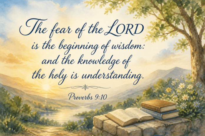Devotional image for Proverbs 9:10