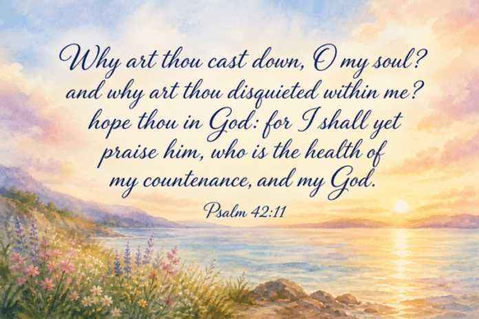 Devotional image for Psalm 42:11