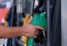 A Little Relief at the Pump, But Tennessee Gas Prices Still Near Record Highs gas pump stock photo