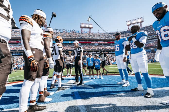 NASHVILLE, TN – 2026.10.25 – Titans vs Browns