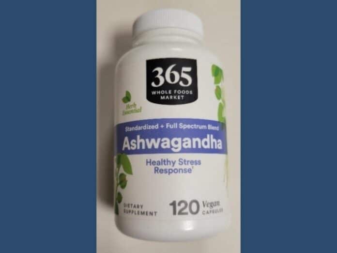 365 whole foods ashwagandha recall