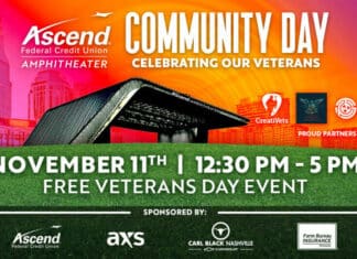 Ascend Amphitheater to Host Free Veterans Day Community Day