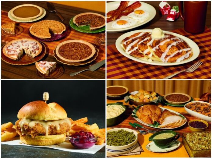 Cracker Barrel Rolls Out Holiday Menu With New Cinnamon Swirl Pancakes