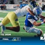 MTSU Rallies Late to Edge Delaware 33-30 Photo Credit MTSU Athletic Communications