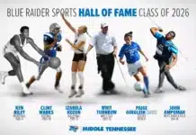 Six-Member 2026 Blue Raider Hall of Fame Class Set for Induction Nov. 6 Six-Member 2026 Blue Raider Hall of Fame Class Set for Induction Nov. 6