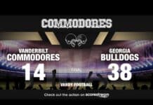 Vanderbilt Falls to No. 2 Georgia 38-14 vandy
