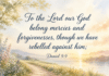 Daily Devotional: Embracing the Gift of Forgiveness Devotional image for Daniel 9:9