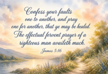 Daily Devotional: The Power of Prayer and Confession Devotional image for James 5:16
