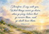 Daily Devotional: The Power of Faith in Prayer Devotional image for Mark 11:24