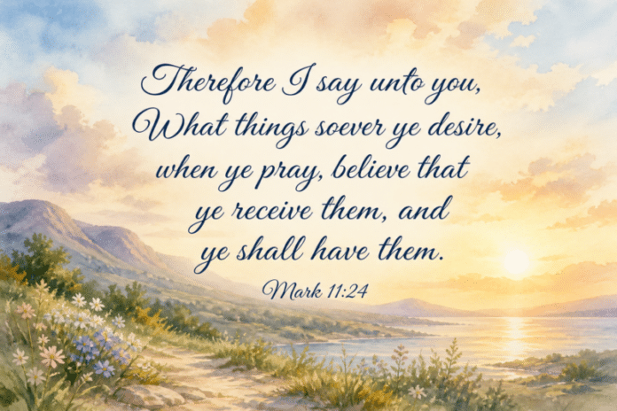 Devotional image for Mark 11:24