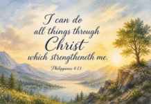 Daily Devotional: Finding Strength Through Faith Devotional image for Philippians 4:13