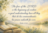 Daily Devotional: The Wisdom Found in Reverence Devotional image for Psalm 111:10