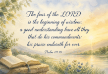 Daily Devotional: The Wisdom Found in Reverence Devotional image for Psalm 111:10