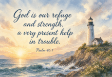 Daily Devotional: Finding Strength in Every Storm Devotional image for Psalm 46:1