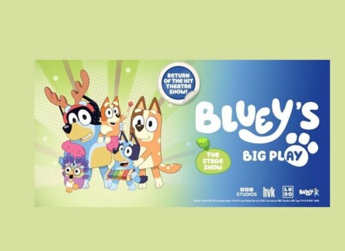 Bluey's Big Play is Headed to TPAC