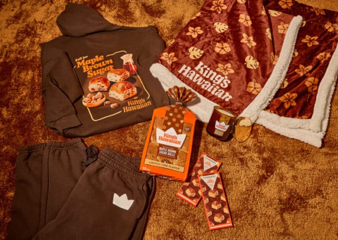 KING’S HAWAIIAN LAUNCHES NEW MAPLE BROWN SUGAR ROLLS AND A COZY SEASONAL MERCH COLLECTION
