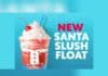 Santa Slush Float Leads SONIC’s New Winter Menu sonic Santa slush