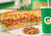 Subway Moves National Sandwich Day to Oct. 27 Subway's Fritos® Chicken Enchilada Sub and fan-favorite Caramel Apple Cookie return to menus nationwide starting Oct. 27 for a limited time.